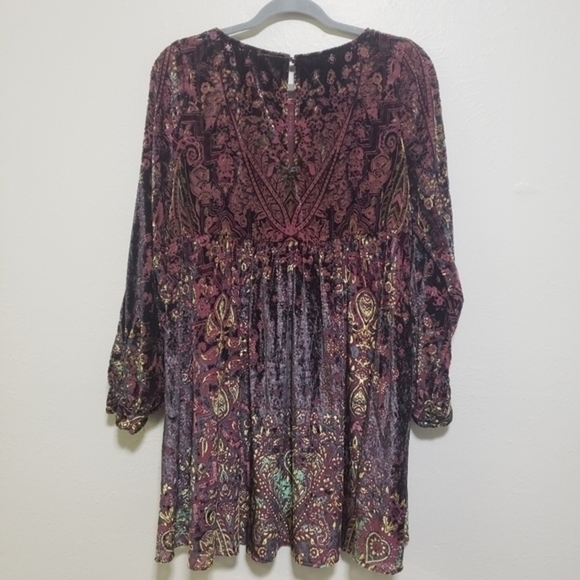 Free People Mirror Velvet Mini Dress - Picture 10 of 13